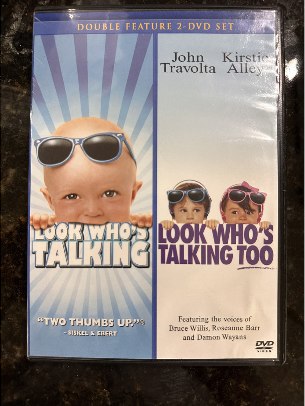 Look Who's Talking / Look Who's Talking Too Double Feature DVD